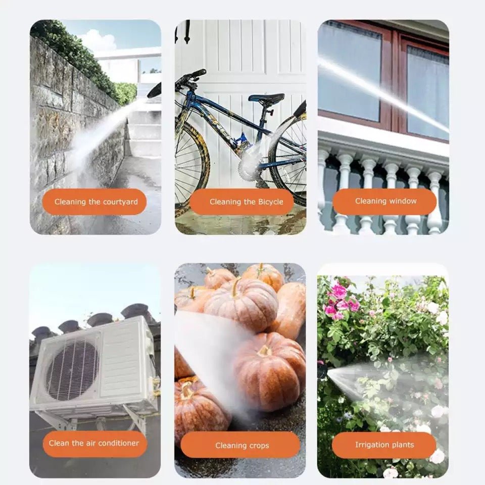 🚗💦 Car Pressure Washer – Cordless, Powerful & Easy Cleaning Anywhere